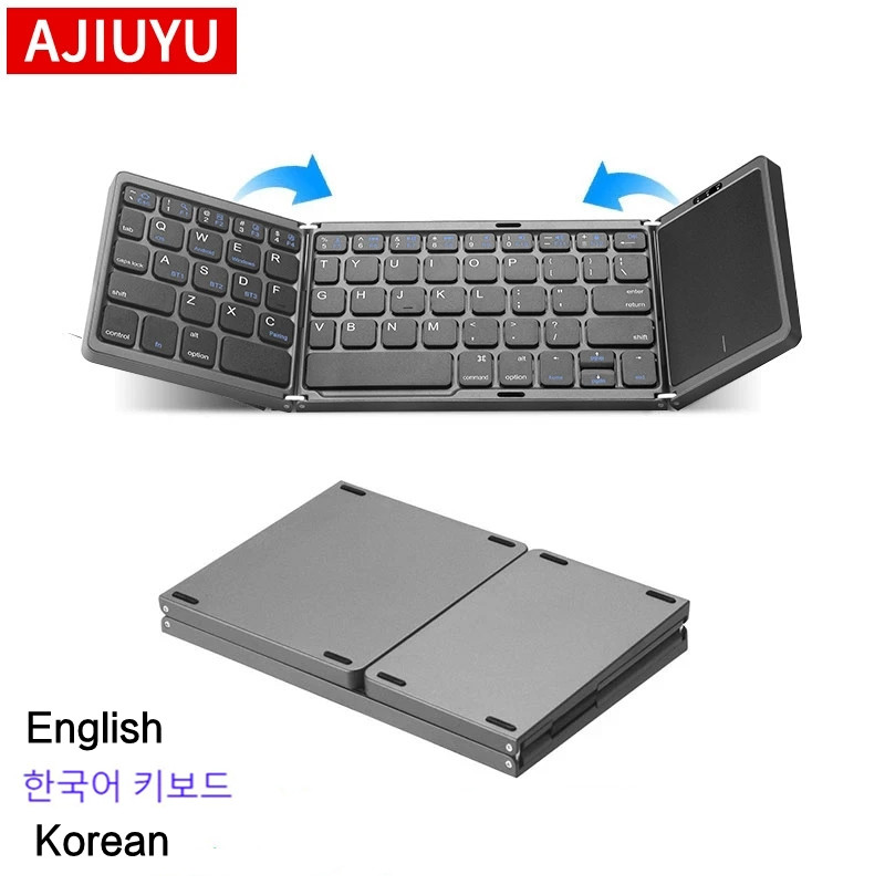 Korean English Mini Portable F - Tablet Accessories Keyboard บทวิจารณ์และราคา